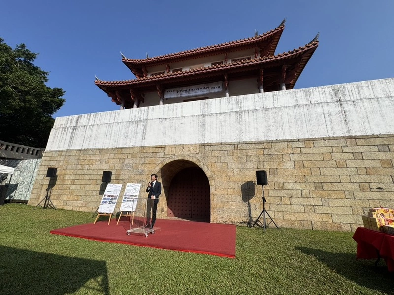 清領府城大南門、大東門修復開工