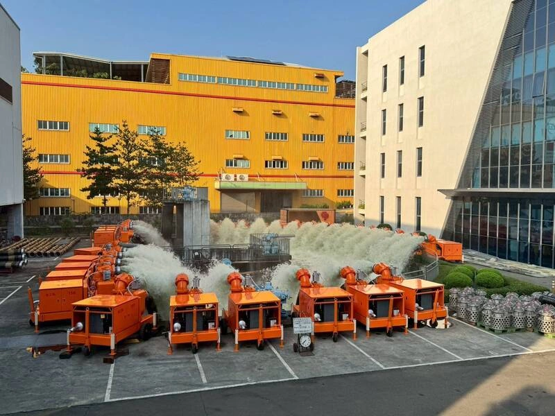台南市府購置60台大型移動式抽水機