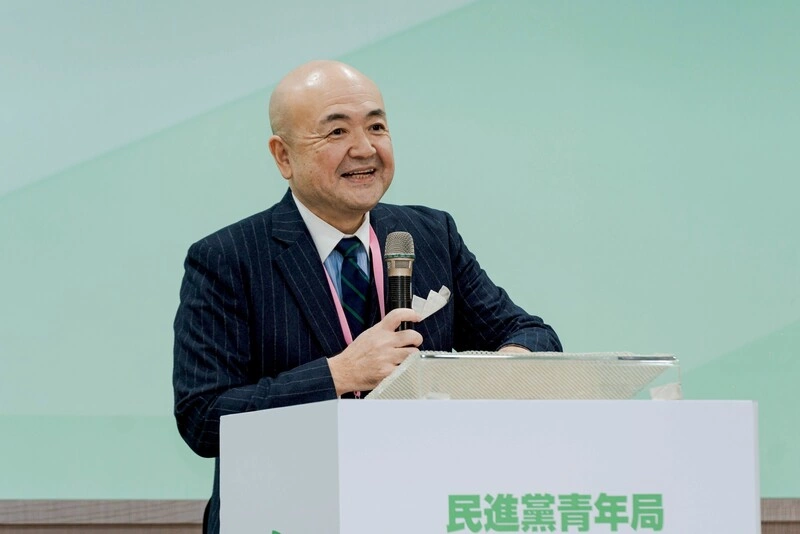片山和之出席民進黨青年局會員大會