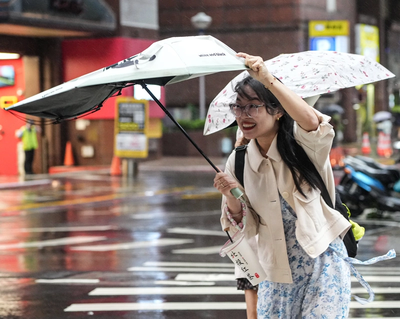 北北桃竹苗山區防豪雨  苗栗以北及宜蘭有局部大雨