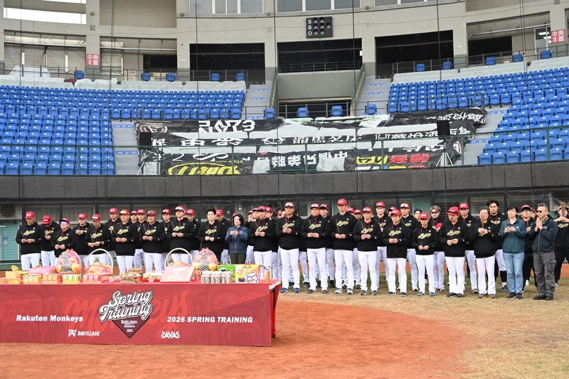 樂天桃猿台東春訓　將抽空指導在地小球員