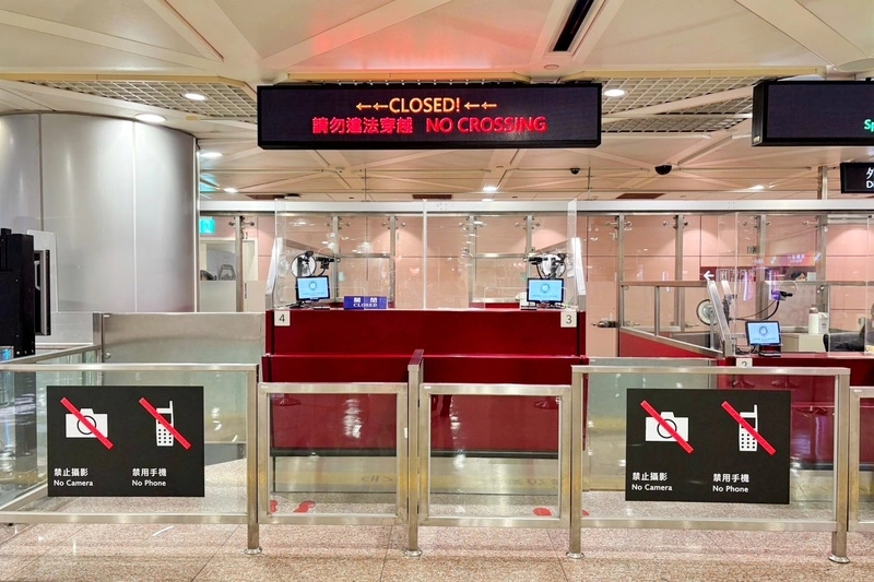中國旅客偷拍桃機管制區　移民署：註記列管
