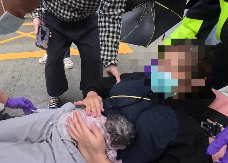 宜蘭孕婦急產　母子均安順利送醫