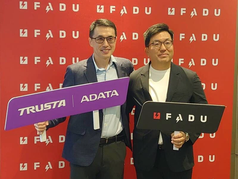 攻AI儲存商機　韓控制器廠FADU結盟威剛深化在台布局