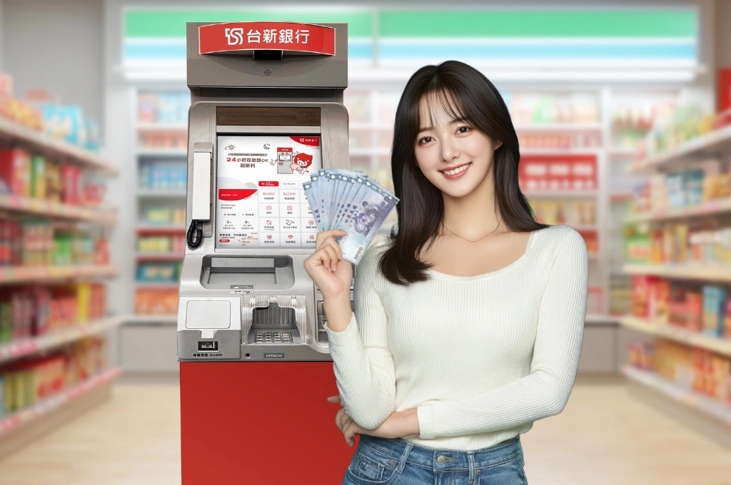 全民普發1萬元來了!台新加碼獎金最高可拿2萬元,ATM領取天天抽獎,線上登記入帳同享好康!