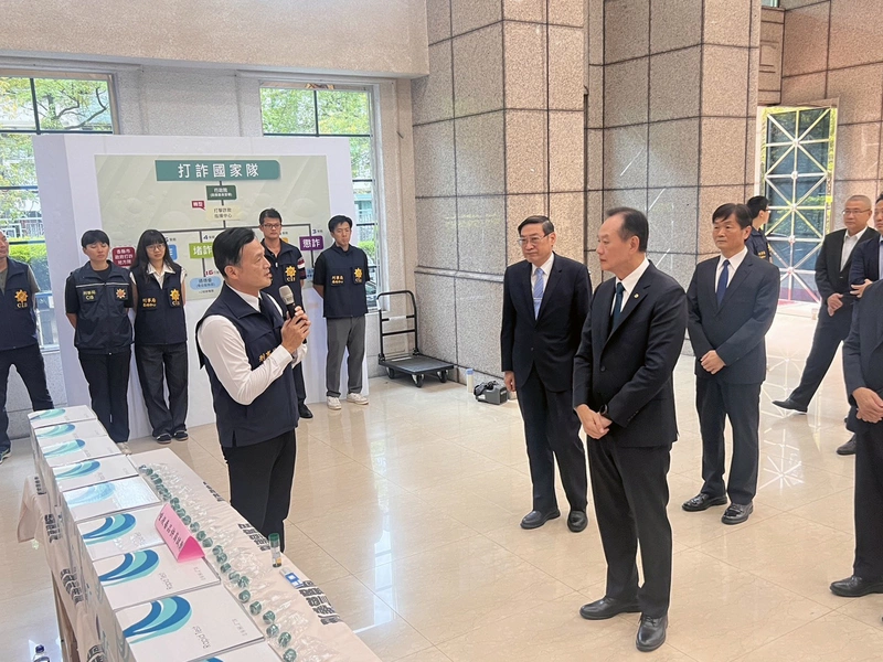 刑事局防毒駕專案記者會　周幼偉主持