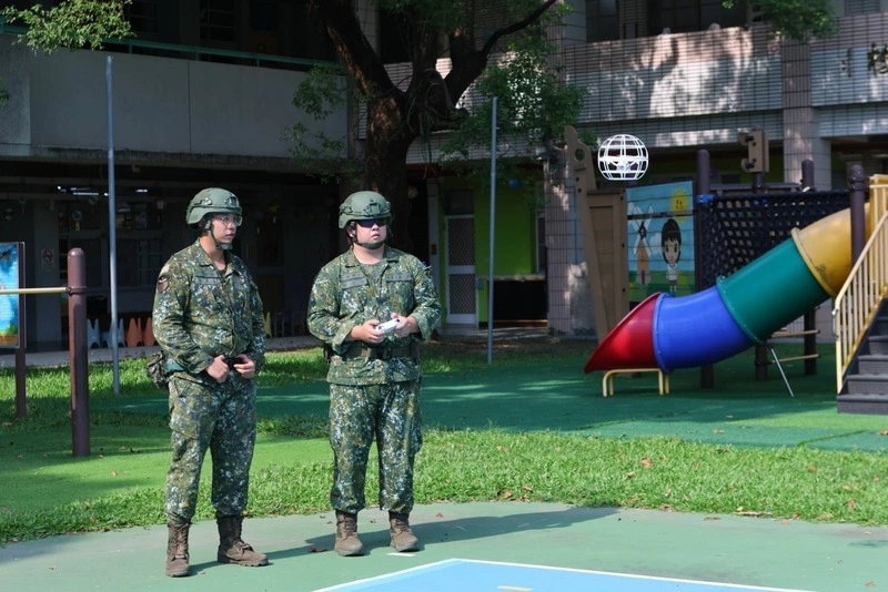 漢光42號實兵將登場　第四作戰區召員接受無人機訓練