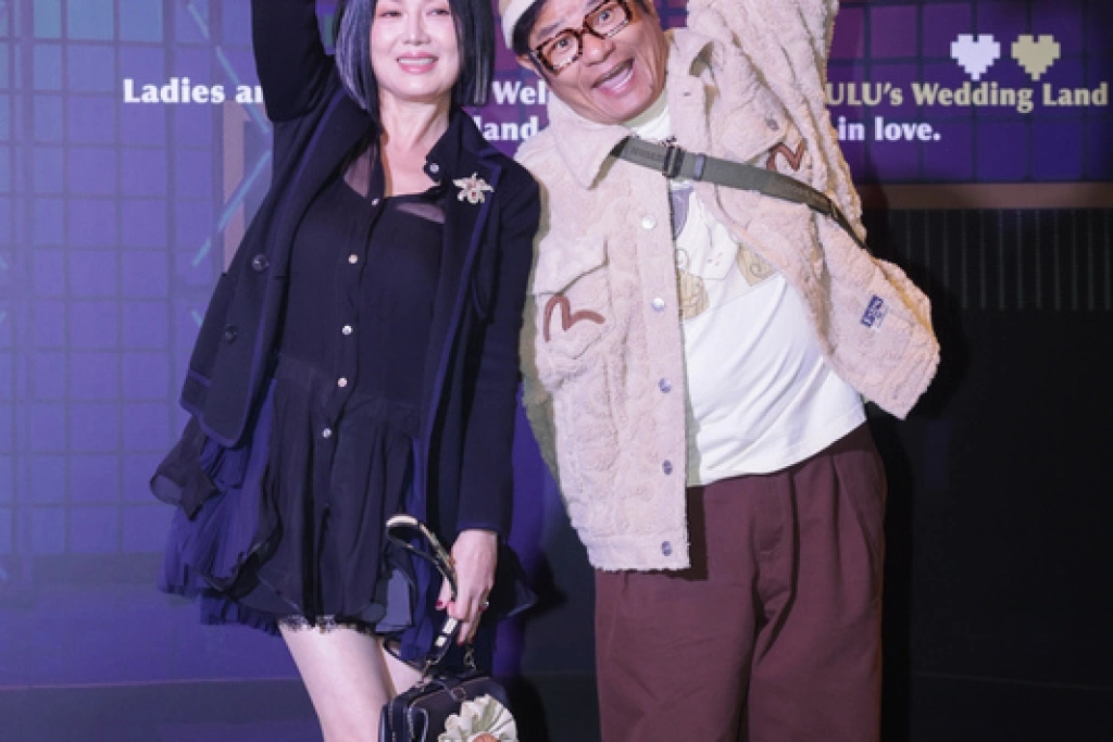 苗可麗、許效舜出席陳漢典、Lulu婚宴