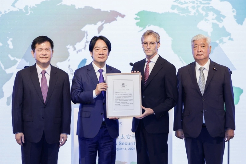 凱達格蘭論壇關切中國團促法　林佳龍促建強大民主防線