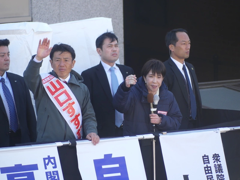 赴埼玉助選「台灣女婿」山口晉  高市所到之處掀旋風