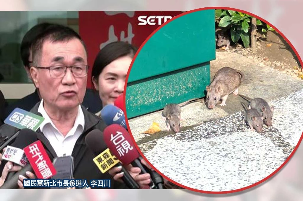公車站垃圾桶變「鼠窩熱區」? 李四川駁「廣設垃圾桶養鼠」 民眾酸:老鼠最多就在垃圾桶旁