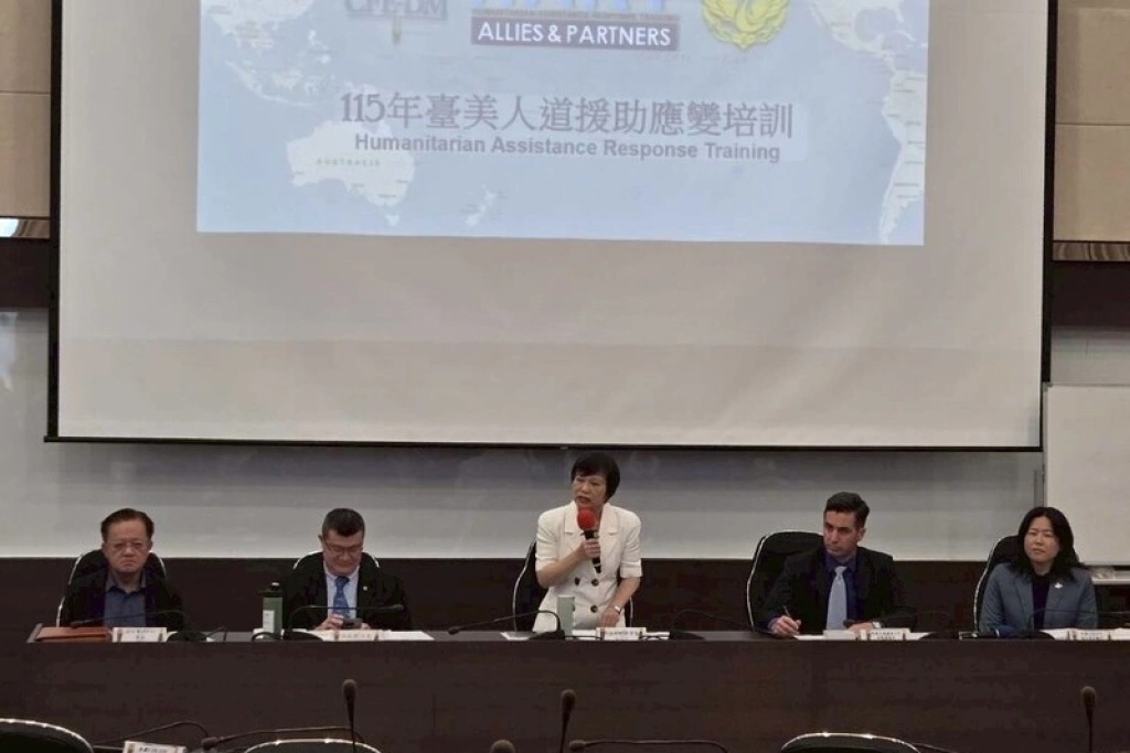 內政部辦台美人道援助應變培訓　建立國際協調機制