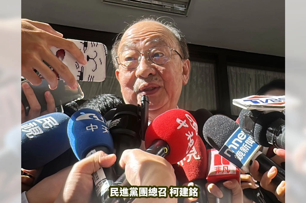 防逼宮選議場開黨團大會「眾目睽睽」?柯建銘回「表決內容簡單、沒特殊安排別多想」:大家安靜看就好