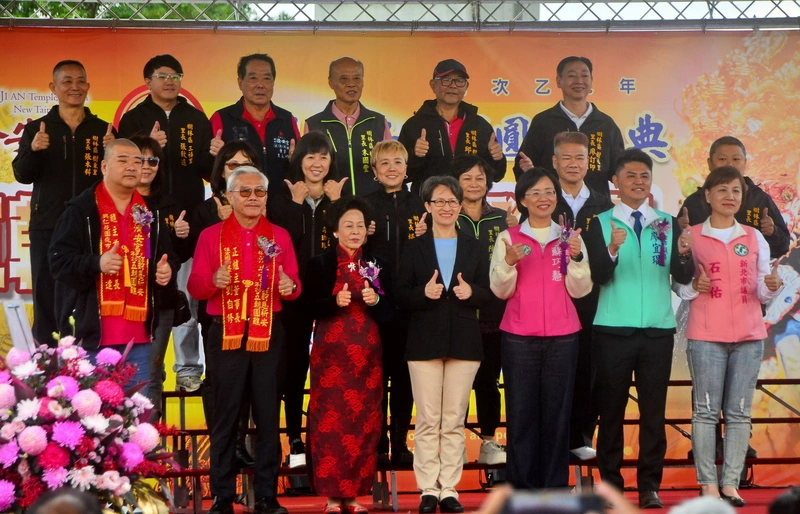 蕭副總統訪濟安宮讚公益傳善