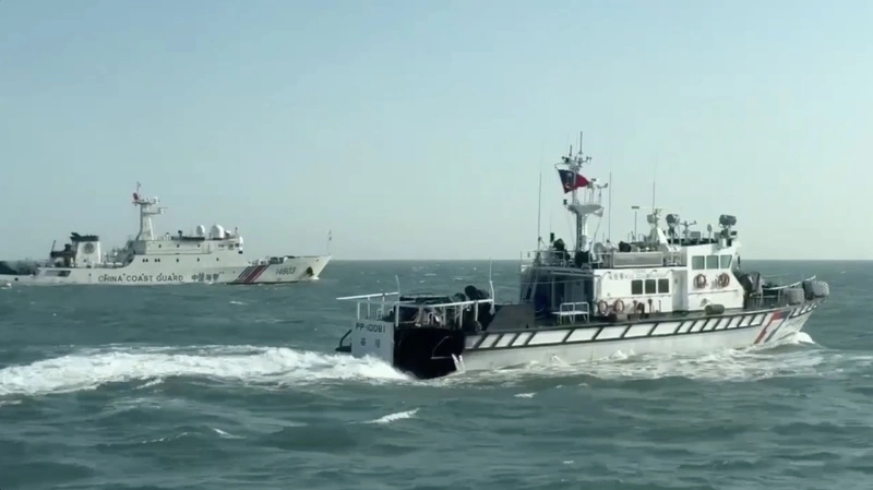 4中國海警船侵擾金門海域　海巡併航驅離