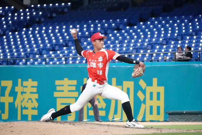 玉山盃陳昱勛眼神堅定完投　高雄睽違6年闖冠軍戰