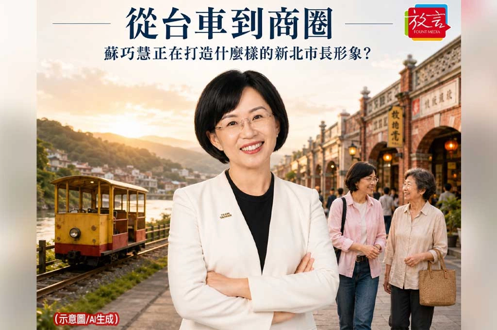 《放．專題》從台車到商圈　蘇巧慧正在打造什麼樣的新北市長形象？