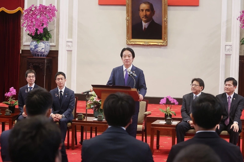 總統：台日最大威脅不是颱風地震　是中國侵擾脅迫