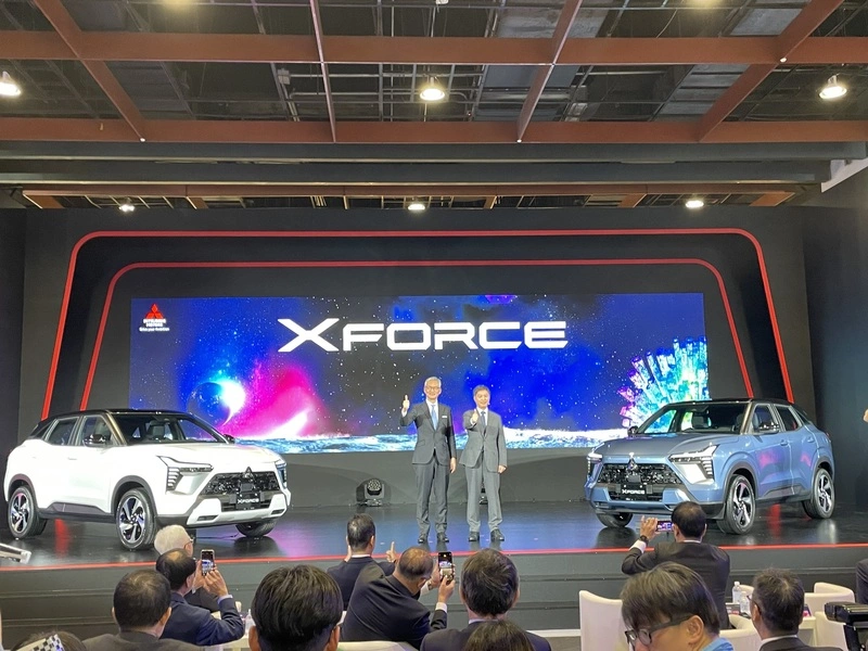 台北新車大展預賞　中華三菱推XFORCE在台上市