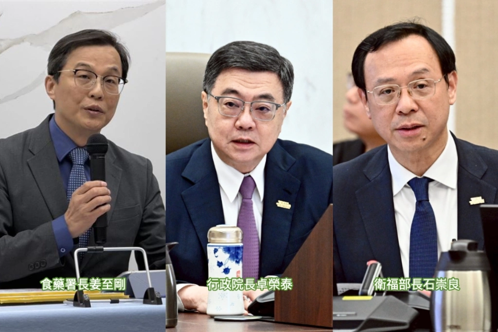 《放.獨家》致癌油事件越燒越旺...傳府院便當會延至週六討論卓榮泰、石崇良、姜至剛「三被告人事案」牽動2026選情