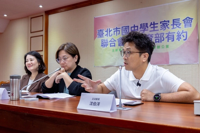 出席國中家長聯合會座談　沈伯洋提拒絕毒品機制
