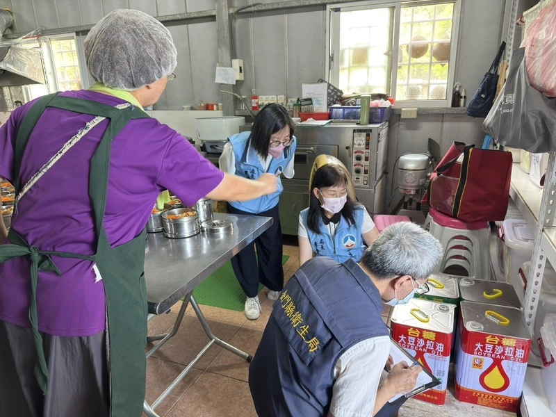 中聯油品案　金門聯合稽查校園社區等供餐場所