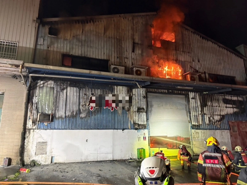 新莊工廠火警　疑有1移工受困