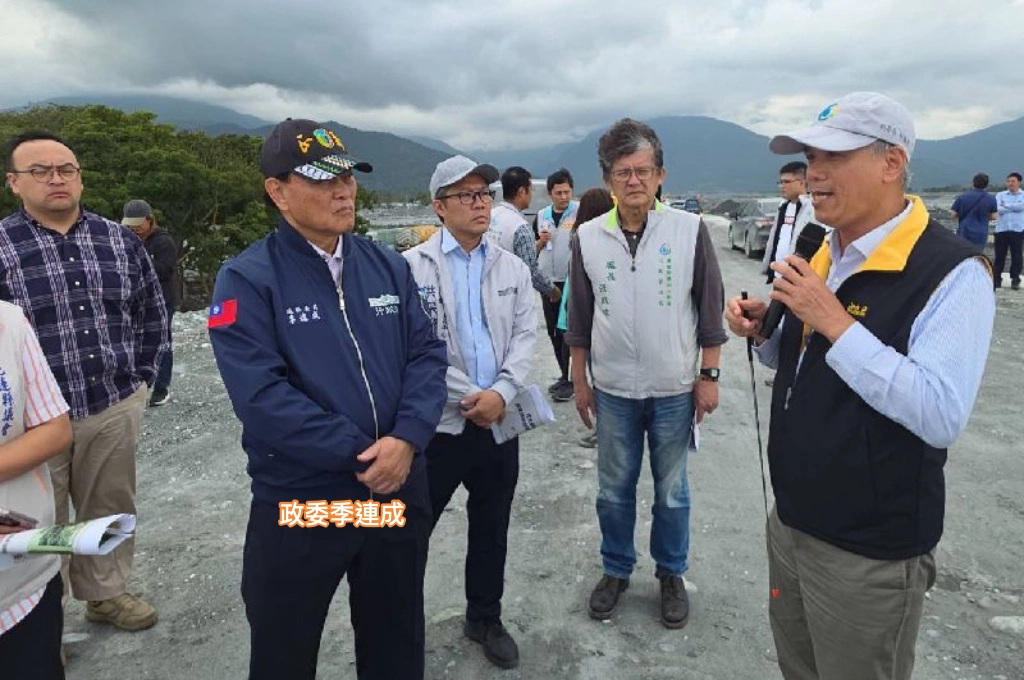 季連成低調返花蓮關心重建狀況、指這幾項進度都超前！巧遇傅崐萁、徐榛蔚：政府一體沒分地方中央