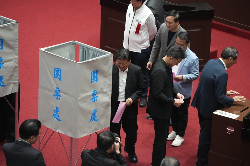 中選會人事同意權案　立法院會下午1時開始投票
