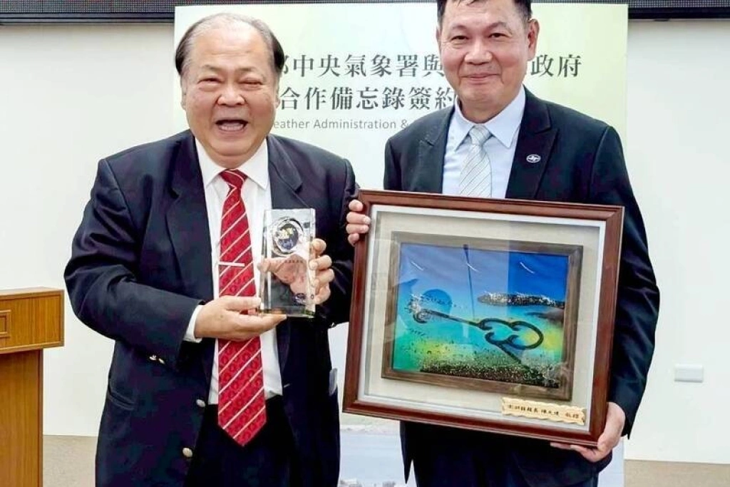 氣象署與澎縣府簽合作備忘錄　助農漁業防災