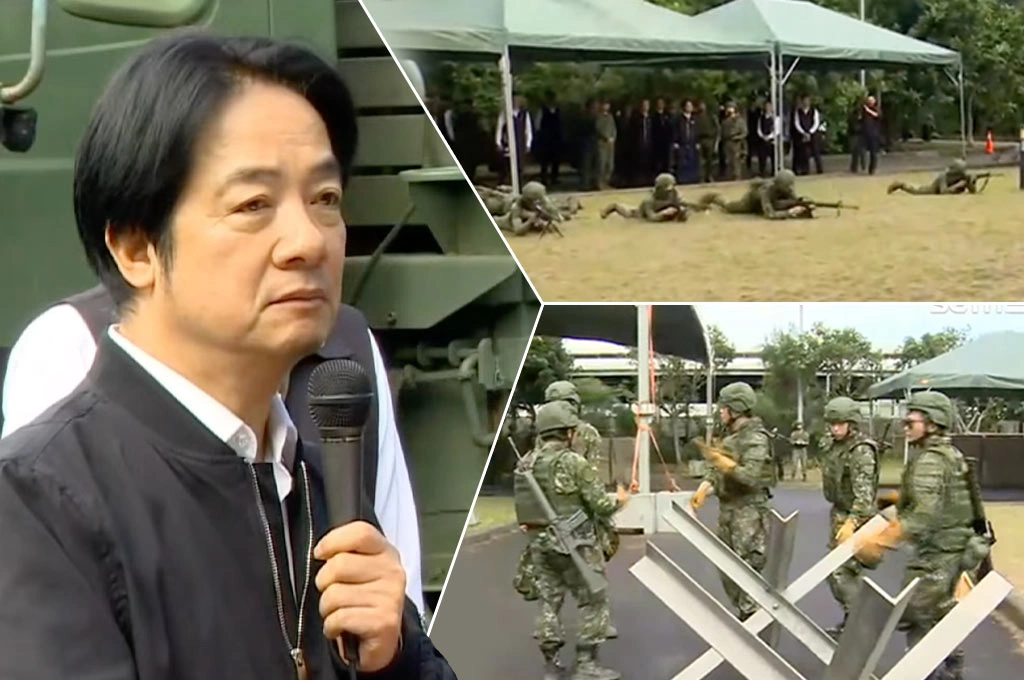 賴清德視察宜蘭「召員戰士」再提1.25兆國防特別預算：沒足夠力量做後盾、所有和解最終「淪為投降」