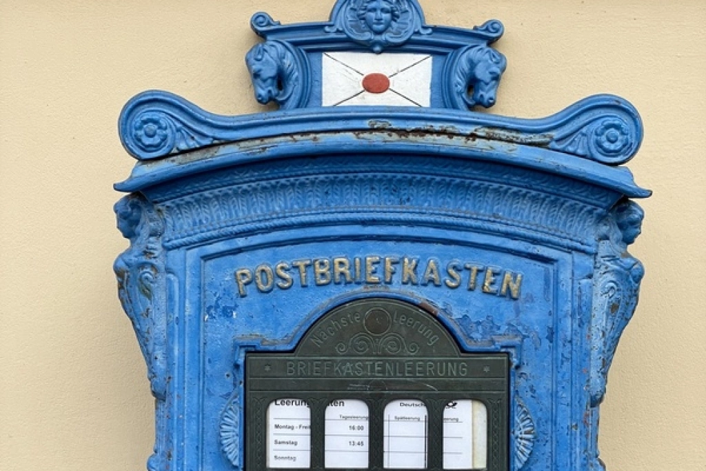 德國郵政老式郵筒