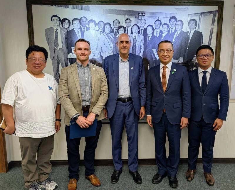 會晤自由之家執行長　徐國勇：強化民主夥伴合作