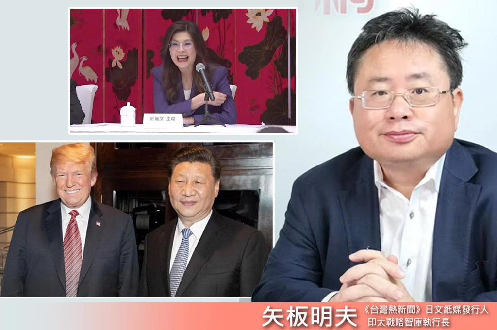 鄭麗文訪美被搬上川習會談判桌？！矢板明夫：川普不是傻子！對於沒有幫助的事不會上當