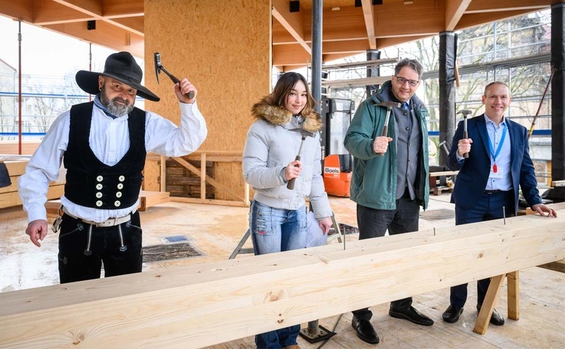 德勒斯登國際學校上樑典禮