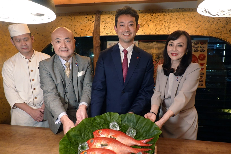千葉縣產金目鯛的宣傳活動