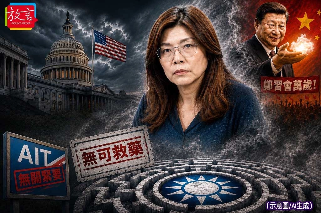 【別創一格】被美國判定「無可救藥」的鄭麗文…
