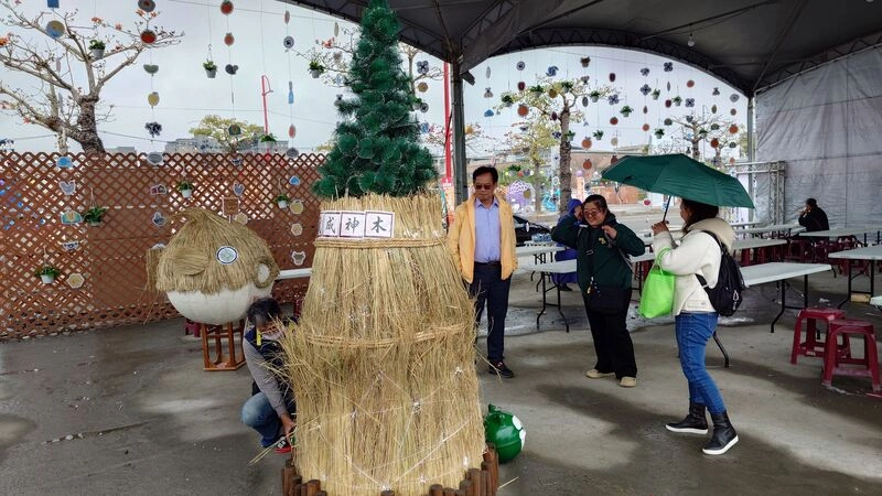 台灣燈會回收竹籤「河豚」爆紅  環保局再出新招