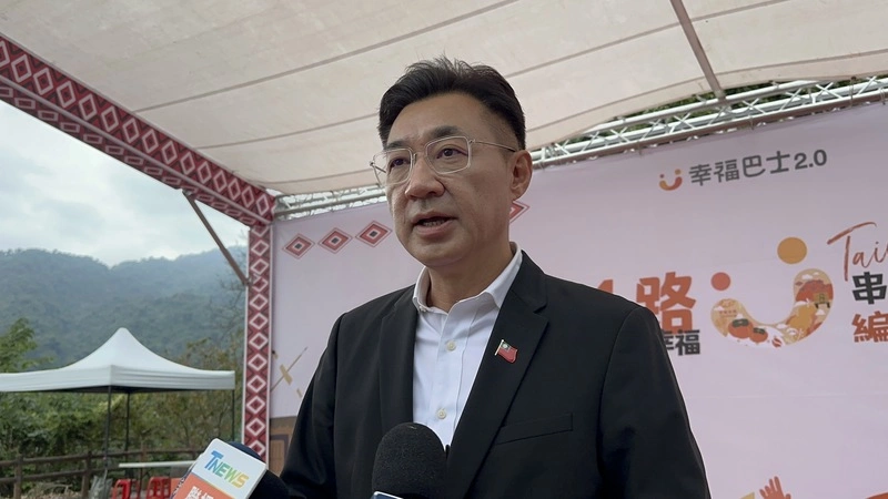 江啟臣受訪談台美關稅議題