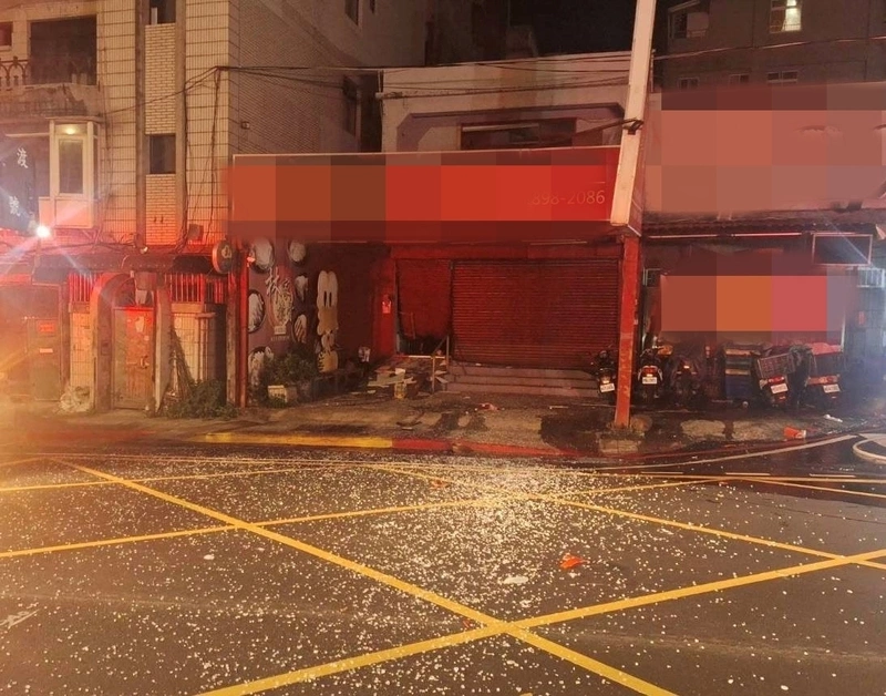 北投便當店釀氣爆無傷　警消初查疑瓦斯外洩
