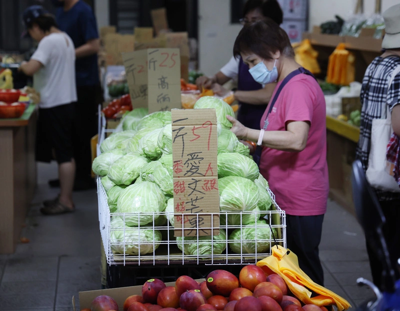 7月CPI年增2.54%　進口物價創近50年最大漲幅