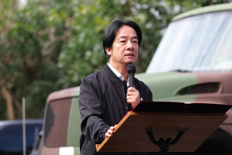 賴總統視導並勉勵教召訓練