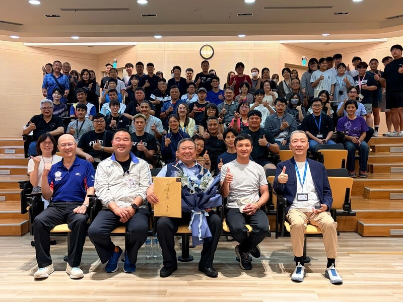 林鴻道請辭董事長後重返國訓　勉勵選手專注亞運