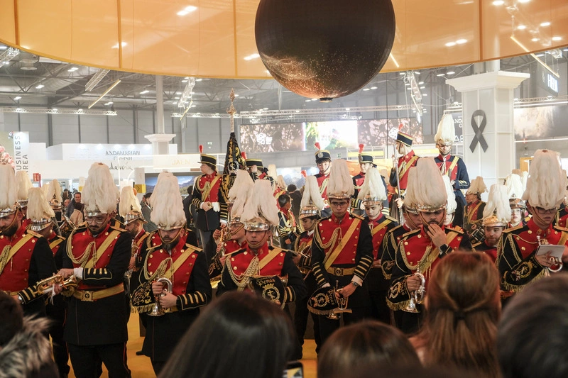 西班牙馬德里國際旅展 安達魯西亞館樂隊演出