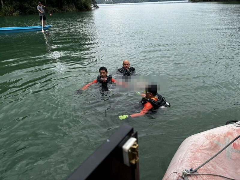 日月潭男大生溺水失蹤　南投消防局尋獲遺體