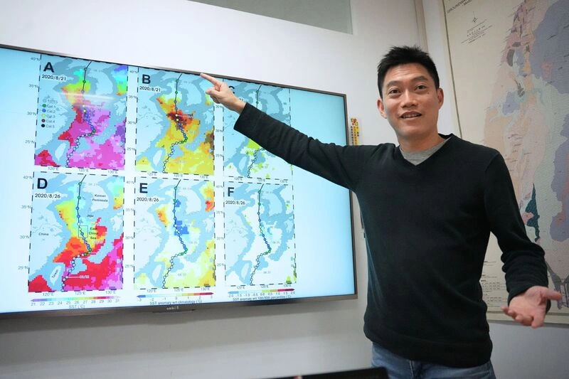 中央大學發現颱風能抑制海洋熱浪　登國際期刊