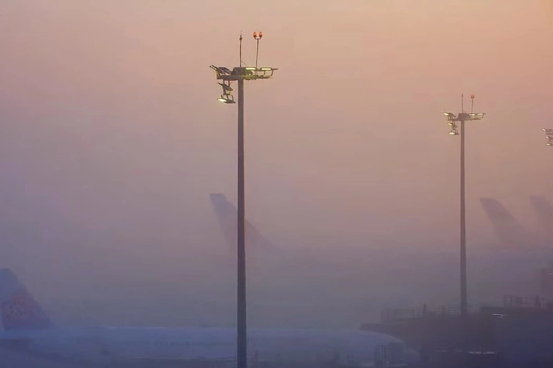 桃機清晨低雲霧3航班轉降高雄  已全數返回桃機
