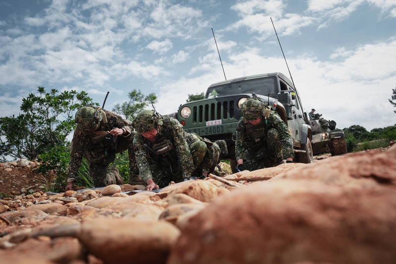 士兵見「假記者」吐心酸　陸軍模擬情境盼內化防務意識