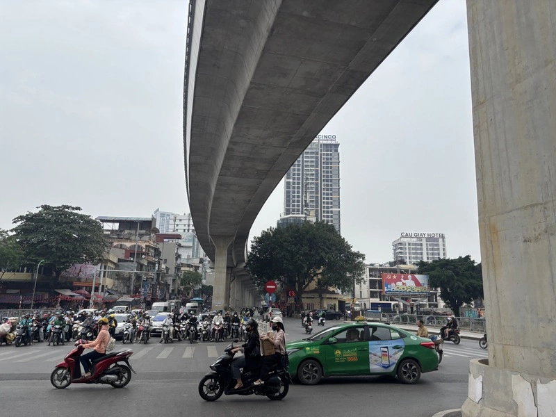 越南河內興建中的捷運