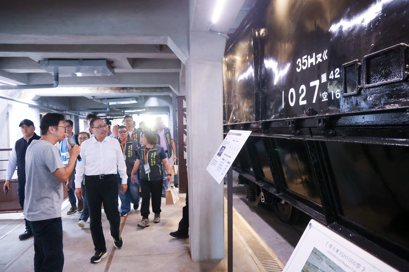 猴硐瑞三整煤廠二期啟用　翻車機體驗礦業地景記憶